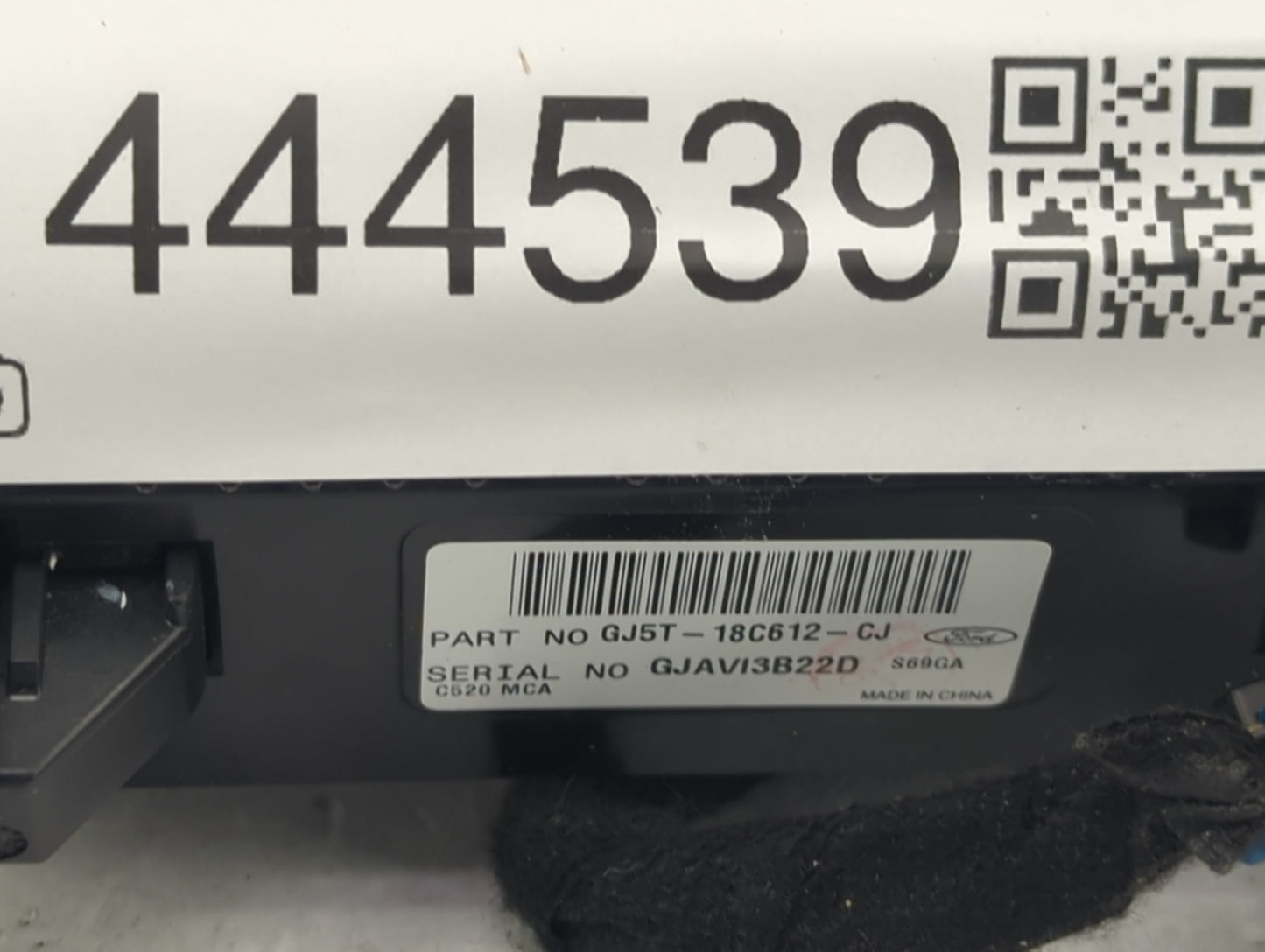 2018-2019 Ford Escape Climate Control Module Temperature AC/Heater Replacement P/N:GJ5T-18C612-CJ Fits Fits 2018 2019 OEM Us