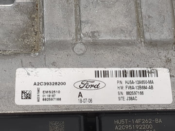 2017-2019 Ford Escape PCM Engine Control Computer ECU ECM PCU OEM P/N:FV6A-12B684-AB HJ5A-12A650-MA Fits Fits 2017 2018 2019 OEM Used Auto Parts