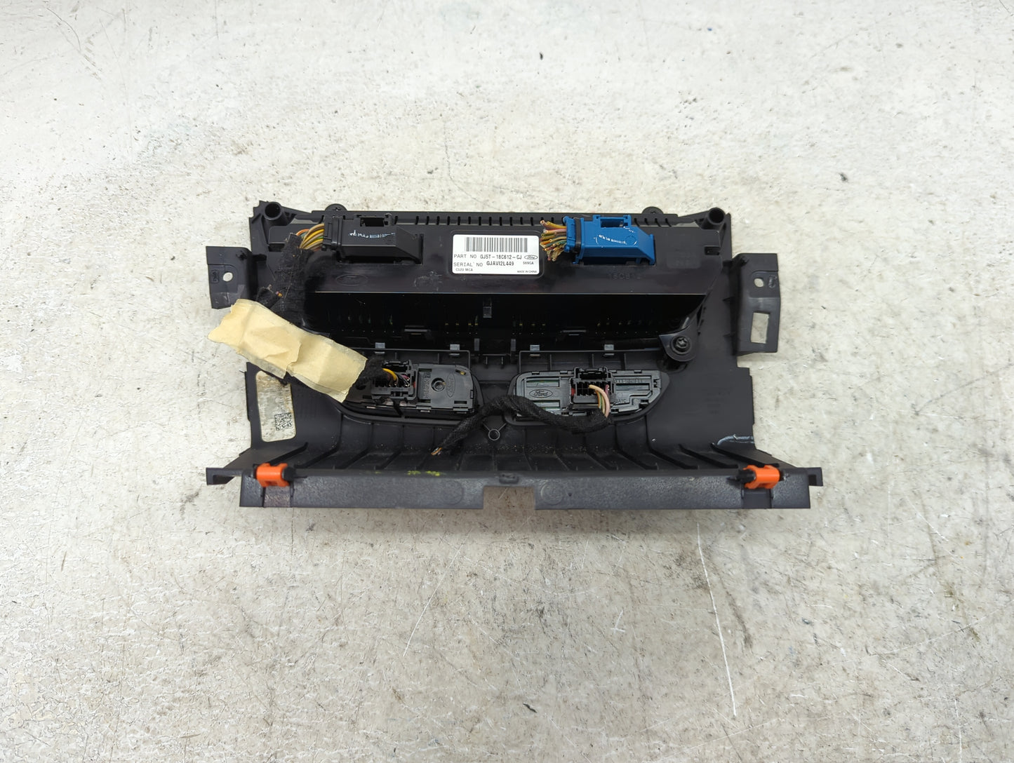 2018-2019 Ford Escape Climate Control Module Temperature AC/Heater Replacement P/N:GJ5T-18C612-CJ Fits Fits 2018 2019 OEM Us