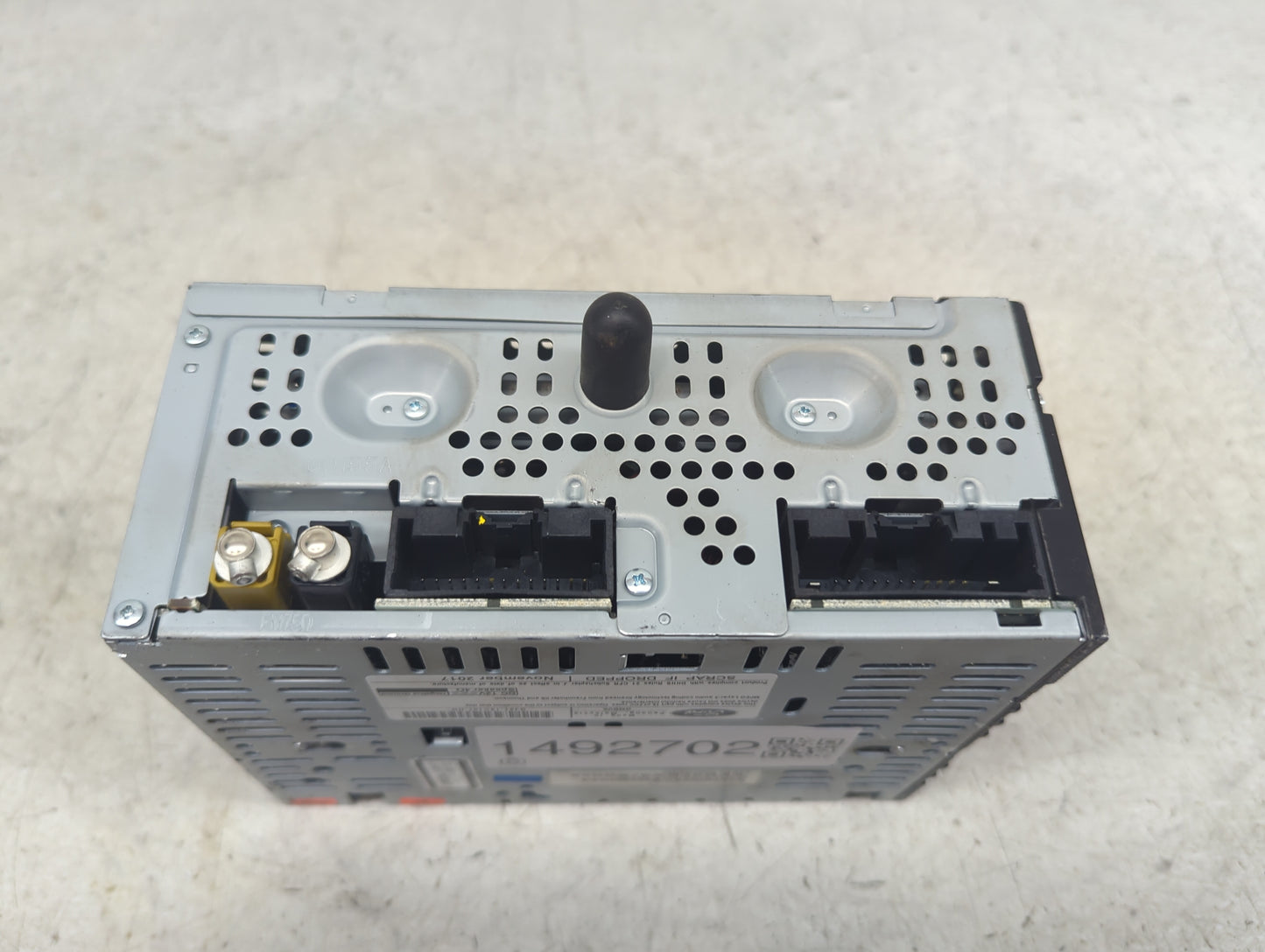 2017-2019 Ford Escape Radio AM FM Cd Player Receiver Replacement P/N:GJ5T-19C107-DD CQ-CJ36N24MC Fits Fits 2017 2018 2019 OE