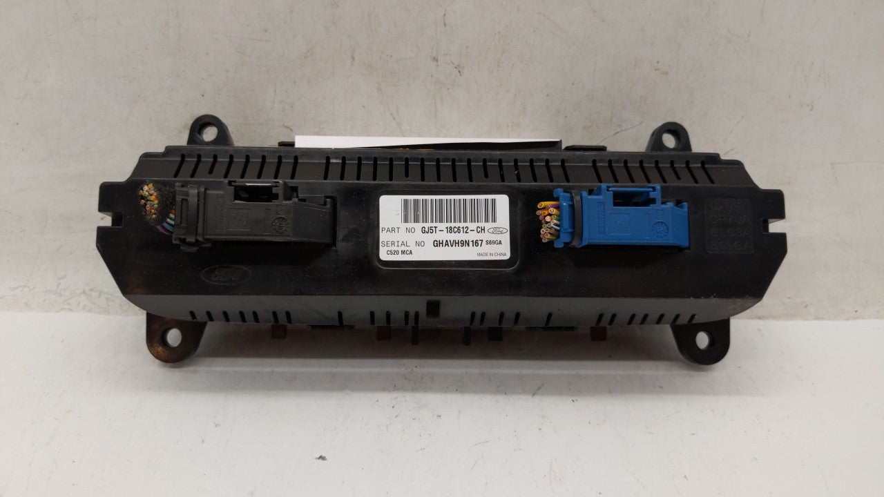 2018-2019 Ford Escape Climate Control Module Temperature AC/Heater Replacement P/N:GJ5T-18C612-CJ GJ5T-18C612-CH Fits OEM Us