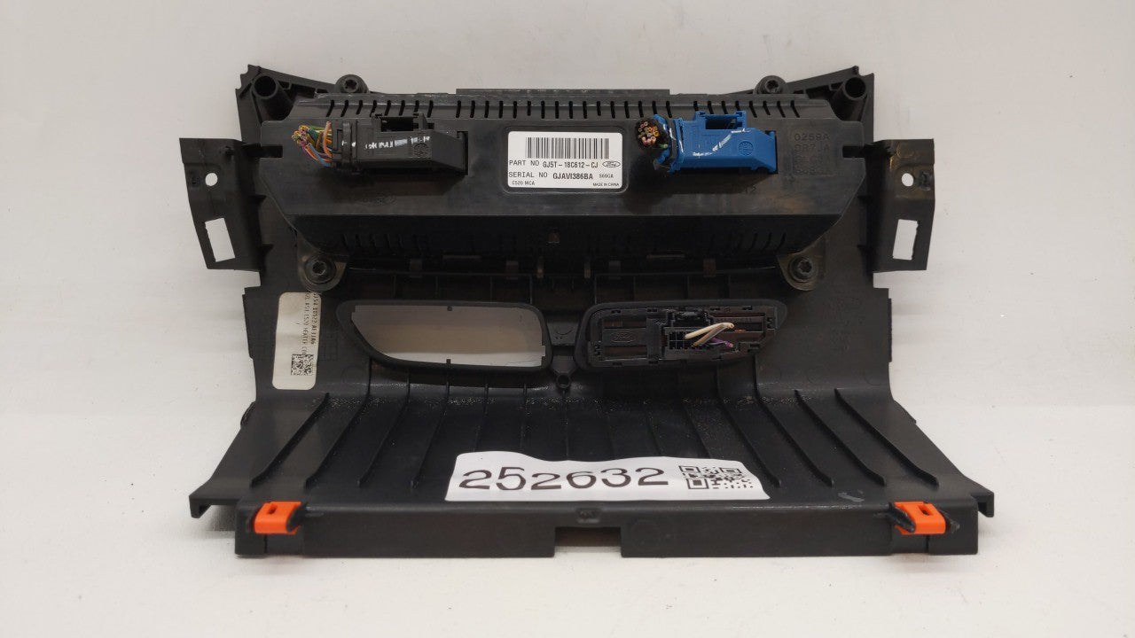 2018-2019 Ford Escape Climate Control Module Temperature AC/Heater Replacement P/N:GJ5T-18C612-CJ GJ5T-18C612-CH Fits OEM Us