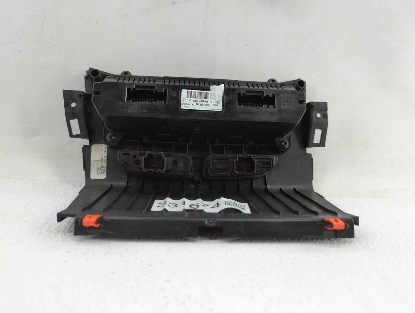 2018-2019 Ford Escape Climate Control Module Temperature AC/Heater Replacement P/N:GJ5T-18C612-CJ GJ5T-18C612-CH Fits OEM Us