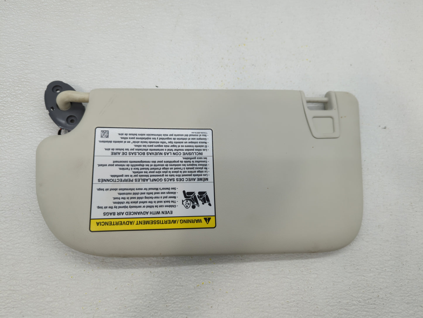 2013-2019 Ford Escape Sun Visor Shade Replacement Passenger Right Mirror Fits Fits 2013 2014 2015 2016 2017 2018 2019 OEM Us