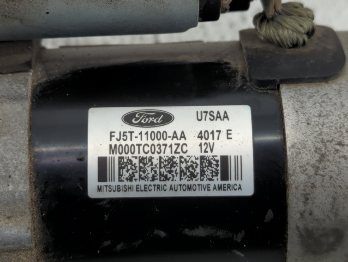 2018-2019 Ford Escape Car Starter Motor Solenoid OEM P/N:FJ5T-11000-AA Fits Fits 2018 2019 OEM Used Auto Parts - Oemusedauto
