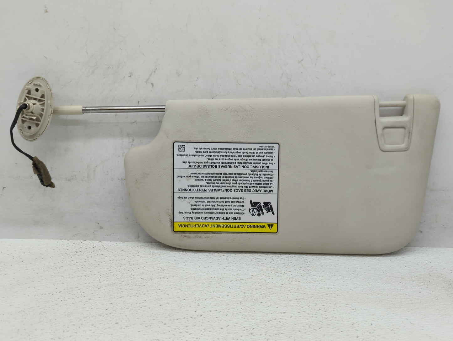 2013-2019 Ford Escape Sun Visor Shade Replacement Passenger Right Mirror Fits Fits 2013 2014 2015 2016 2017 2018 2019 OEM Us