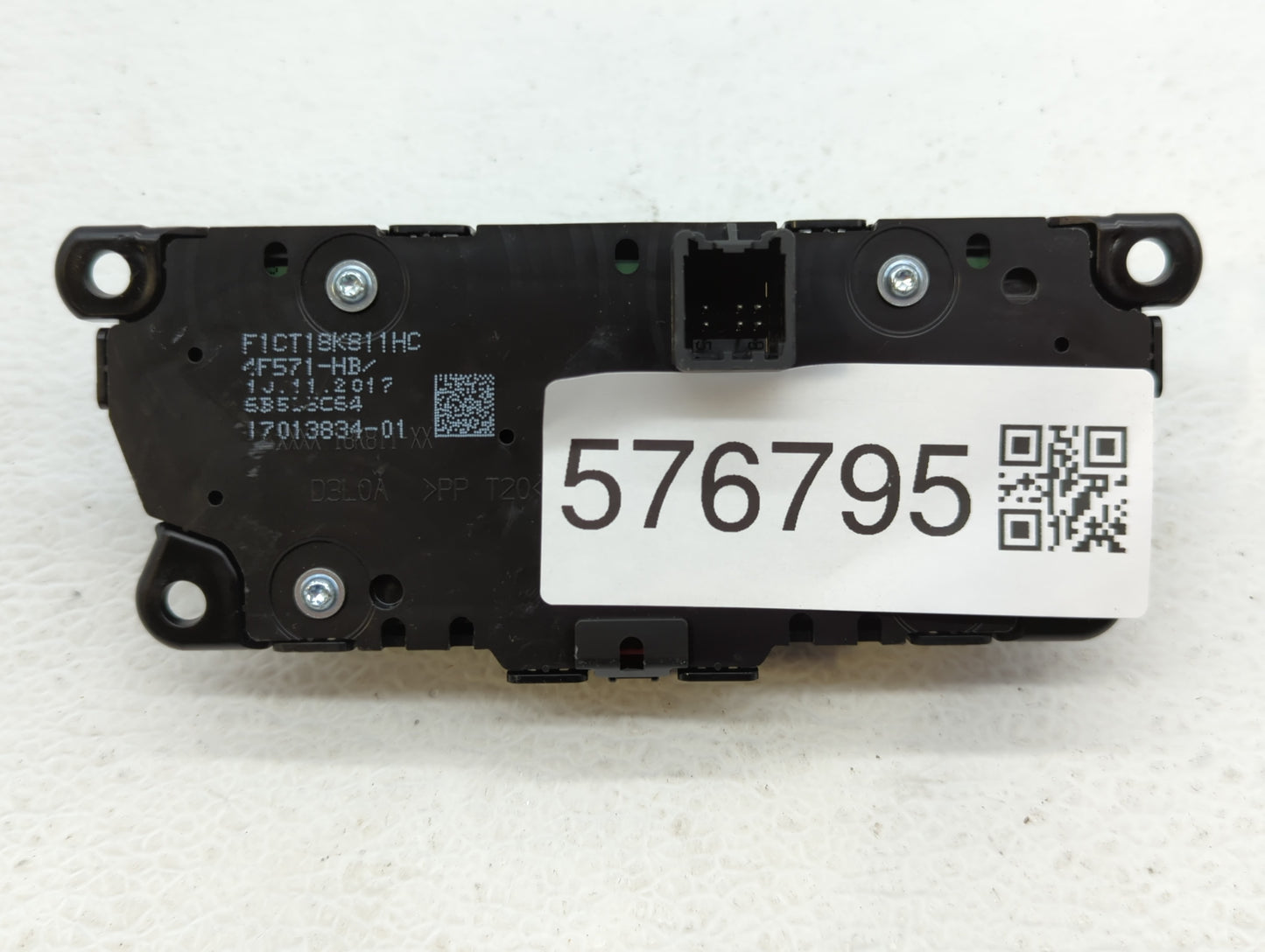 2017-2019 Ford Escape Climate Control Module Temperature AC/Heater Replacement P/N:F1CT18K811HC Fits Fits 2017 2018 2019 OEM