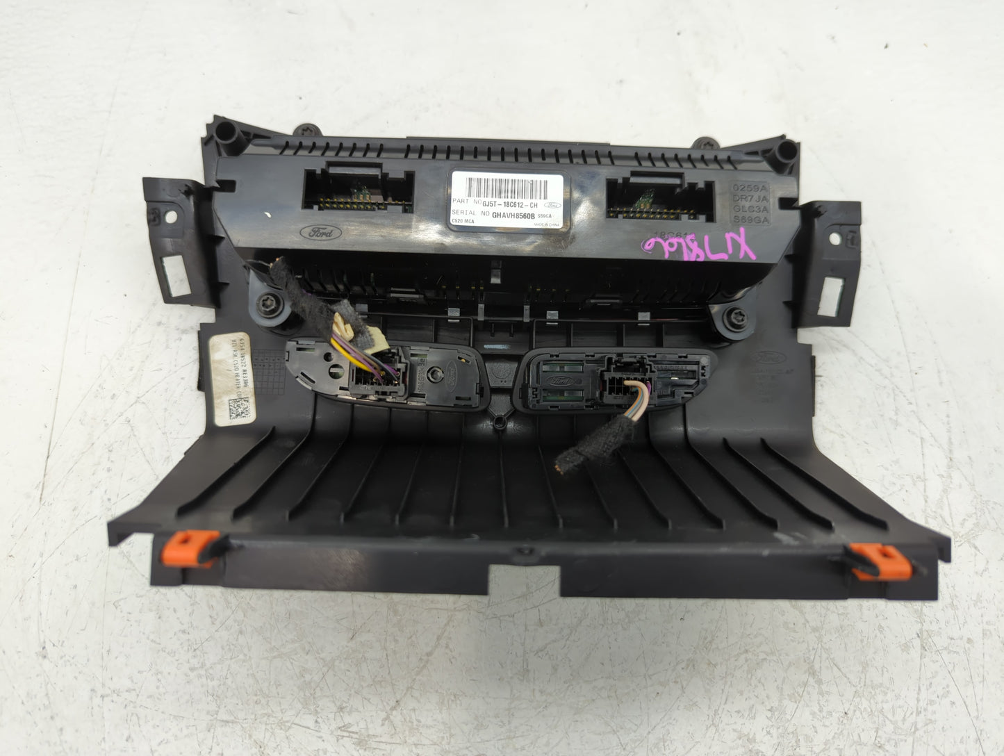 2018-2019 Ford Escape Climate Control Module Temperature AC/Heater Replacement P/N:GJ5T-18C612-CH Fits Fits 2018 2019 OEM Us