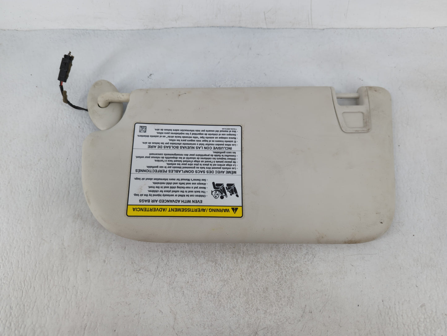 2013-2019 Ford Escape Sun Visor Shade Replacement Passenger Right Mirror Fits Fits 2013 2014 2015 2016 2017 2018 2019 OEM Us