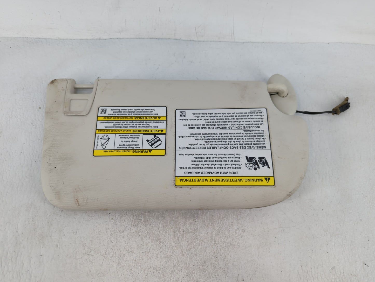 2013-2019 Ford Escape Sun Visor Shade Replacement Driver Left Mirror Fits Fits 2013 2014 2015 2016 2017 2018 2019 OEM Used A