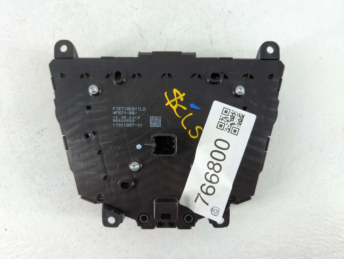 2017-2019 Ford Escape Am Fm Cd Player Radio Receiver 766800 - Oemusedautoparts1.com