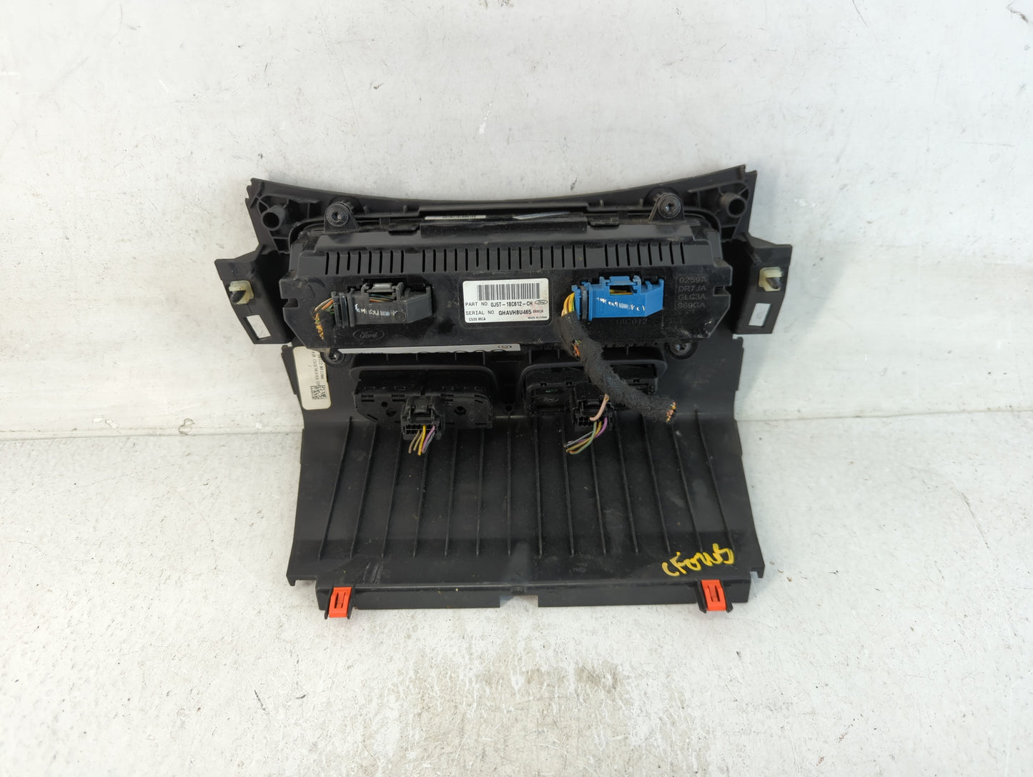 2018-2019 Ford Escape Climate Control Module Temperature AC/Heater Replacement P/N:GJ5T-18C612-CH Fits Fits 2018 2019 OEM Us