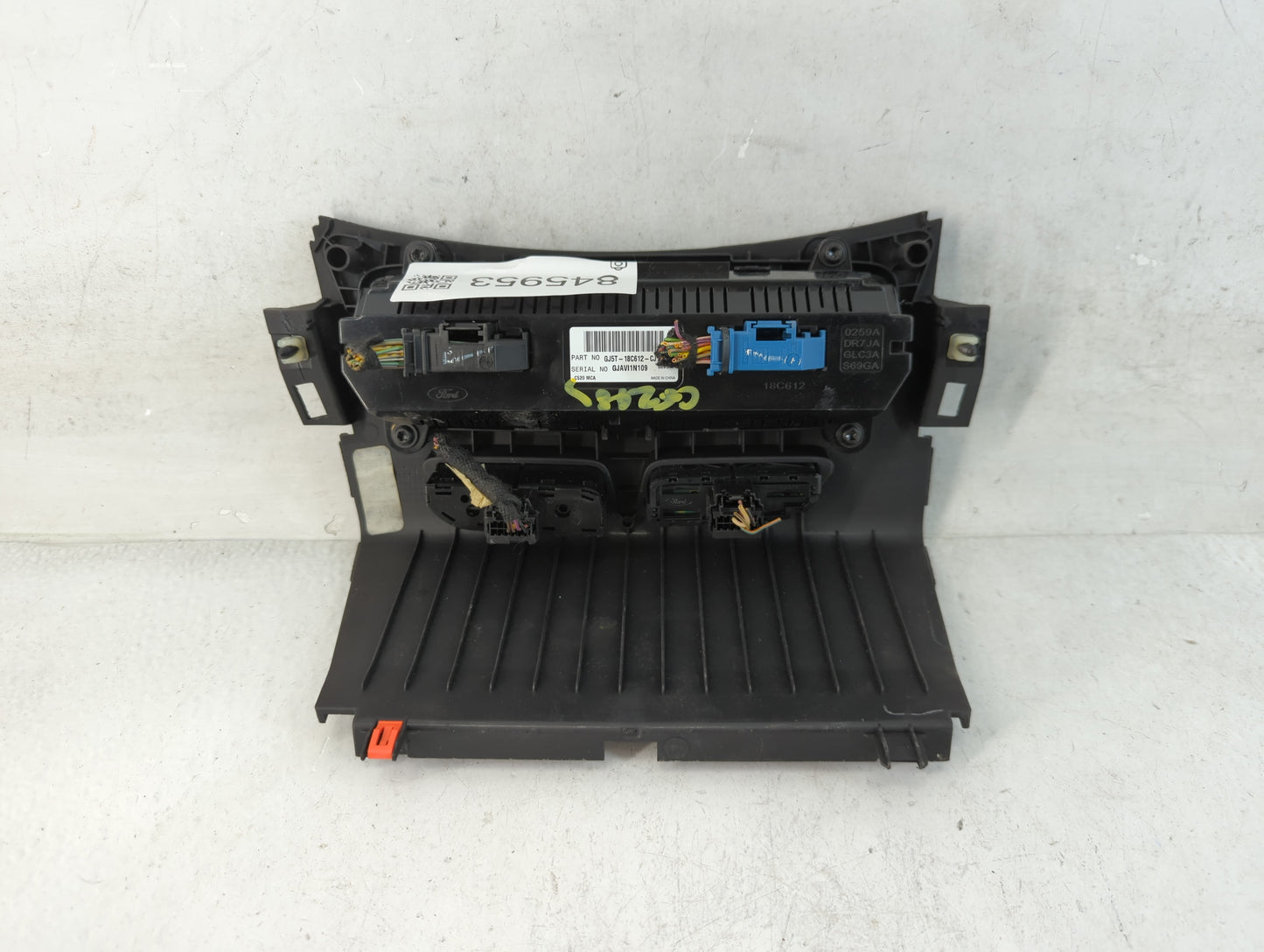 2018-2019 Ford Escape Climate Control Module Temperature AC/Heater Replacement P/N:GJ5T-18C612-CJ Fits Fits 2018 2019 OEM Us