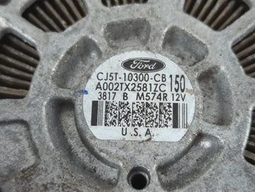 2013-2019 Ford Escape Alternator Replacement Generator Charging Assembly Engine OEM P/N:A002TX2581ZC CJ5T-10300-CB Fits OEM Used Auto Parts