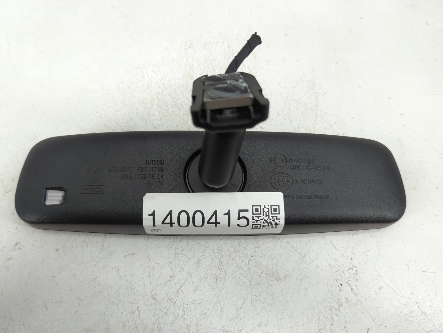 2018-2022 Ford Expedition Interior Rear View Mirror Replacement OEM P/N:E11048685 GNTX-1634 Fits Fits 2018 2019 2020 2021 20