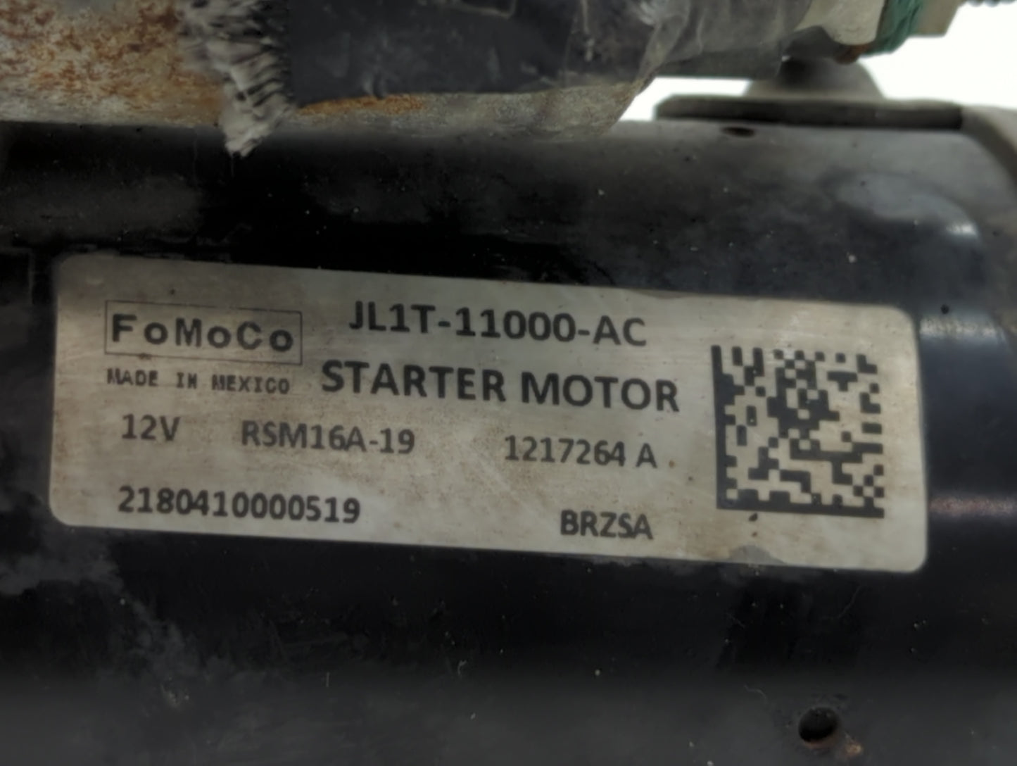 2018-2021 Ford Expedition Car Starter Motor Solenoid OEM P/N:JL1T-11000-AC Fits Fits 2018 2019 2020 2021 OEM Used Auto Parts