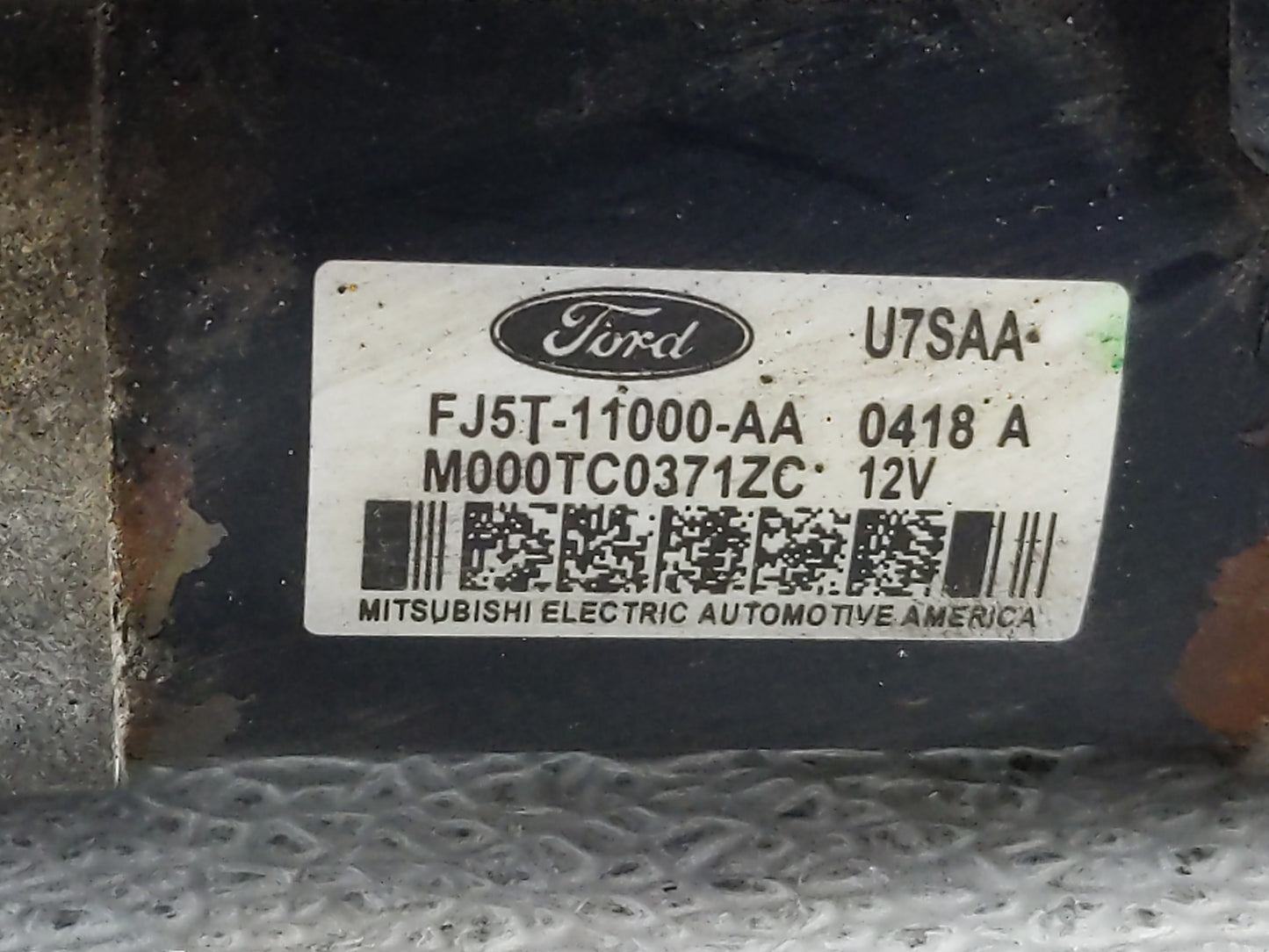 2013-2019 Ford Explorer Car Starter Motor Solenoid OEM P/N:M000TC0371ZC FJ5T-11000-AA Fits OEM Used Auto Parts - Oemusedauto