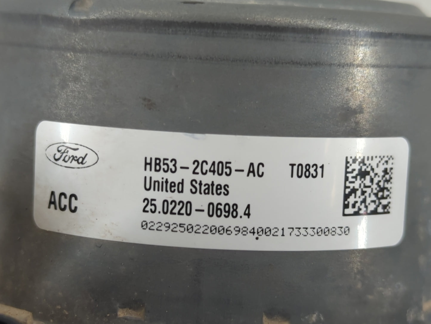 2016-2019 Ford Explorer Anti-Lock Brake ABS Pump Module Actuator OEM P/N:HB53-2C405-AC FB53-2C405-AE Fits Fits 2016 2017 201