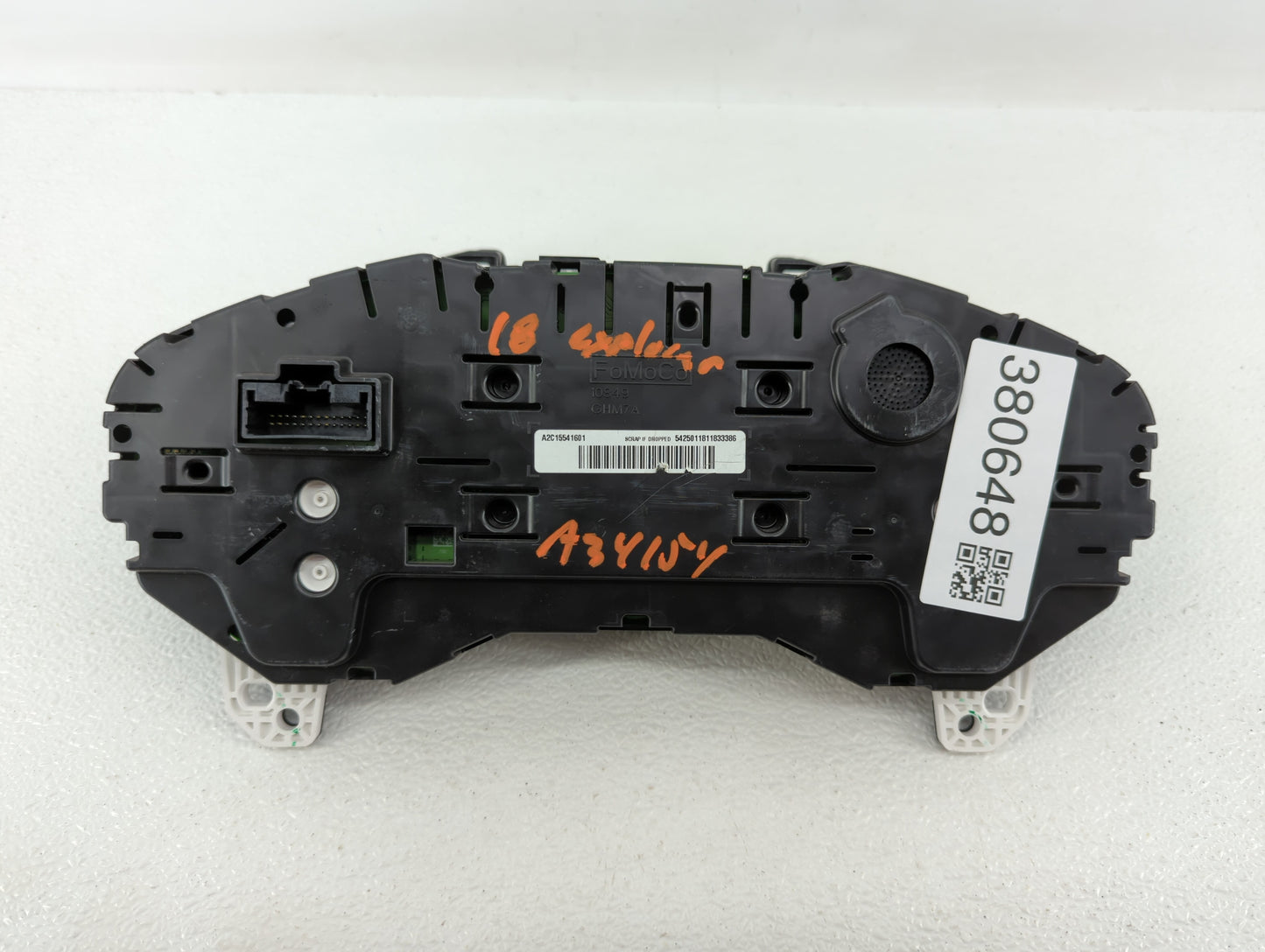 2018 Ford Explorer Instrument Cluster Speedometer Gauges P/N:JB5T-10849-AB Fits OEM Used Auto Parts - Oemusedautoparts1.com