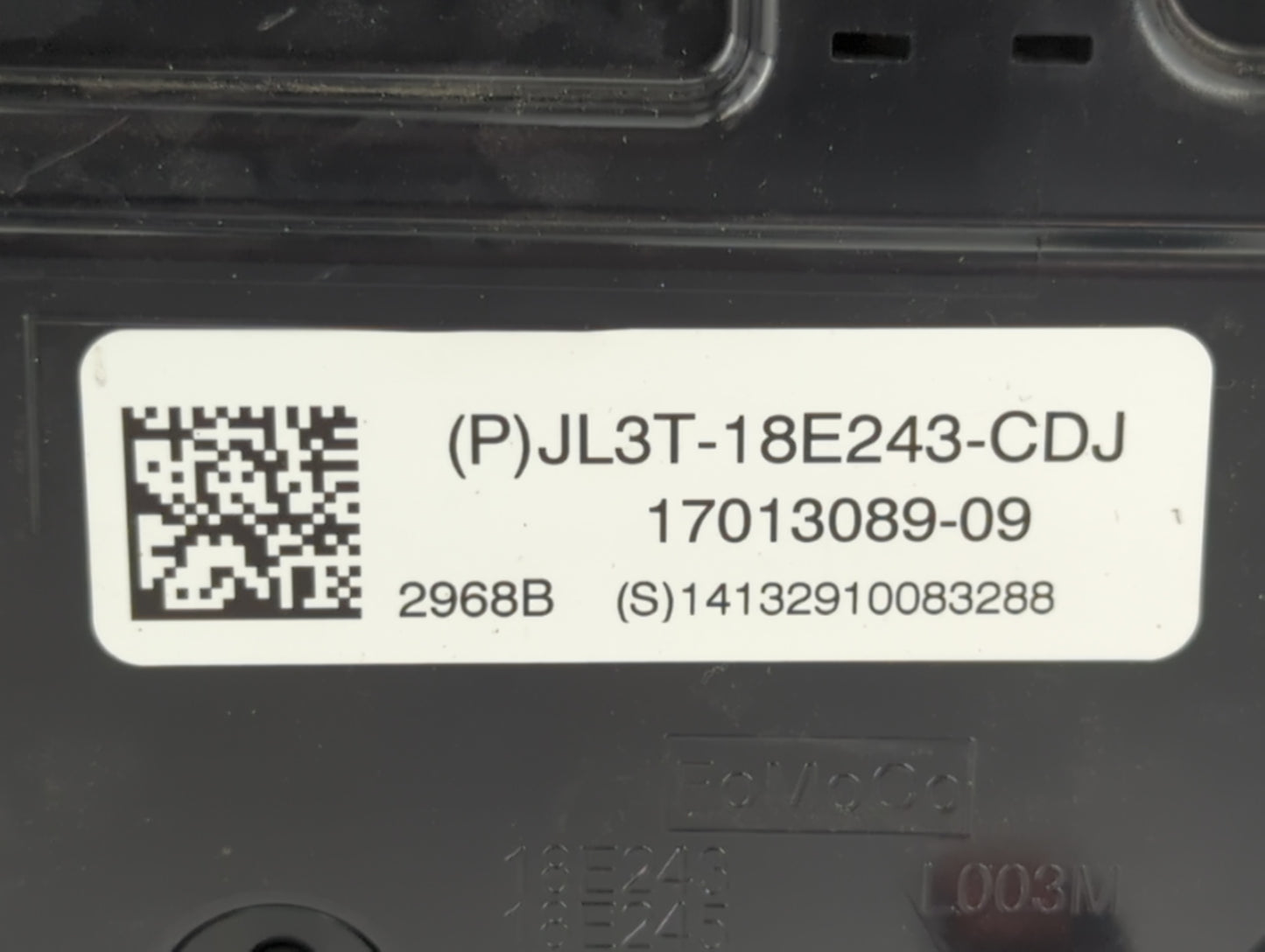 2018 Ford F-150 Radio AM FM Cd Player Receiver Replacement P/N:JL3T-18E243-CDJ Fits OEM Used Auto Parts - Oemusedautoparts1.