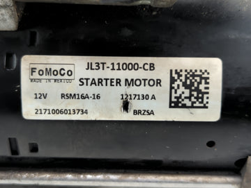 2018-2020 Ford F-150 Car Starter Motor Solenoid OEM P/N:JL3T-11000-CB Fits Fits 2018 2019 2020 OEM Used Auto Parts