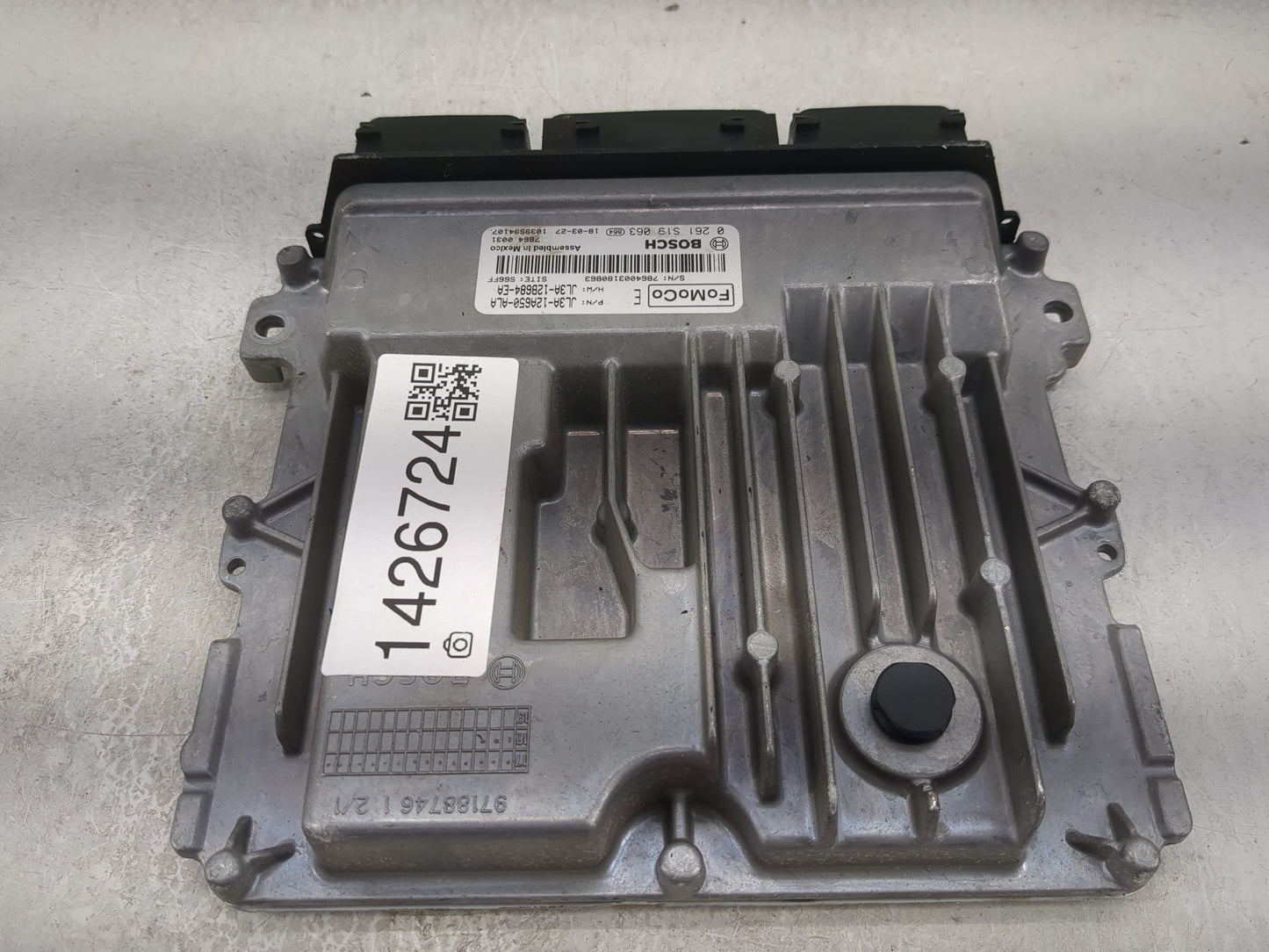 2018 Ford F150 PCM Engine Control Computer ECU ECM PCU OEM P/N:JL3A-12B684-EA JL3A-12A650-ALA, 0261S19063 Fits Fits 2019 202