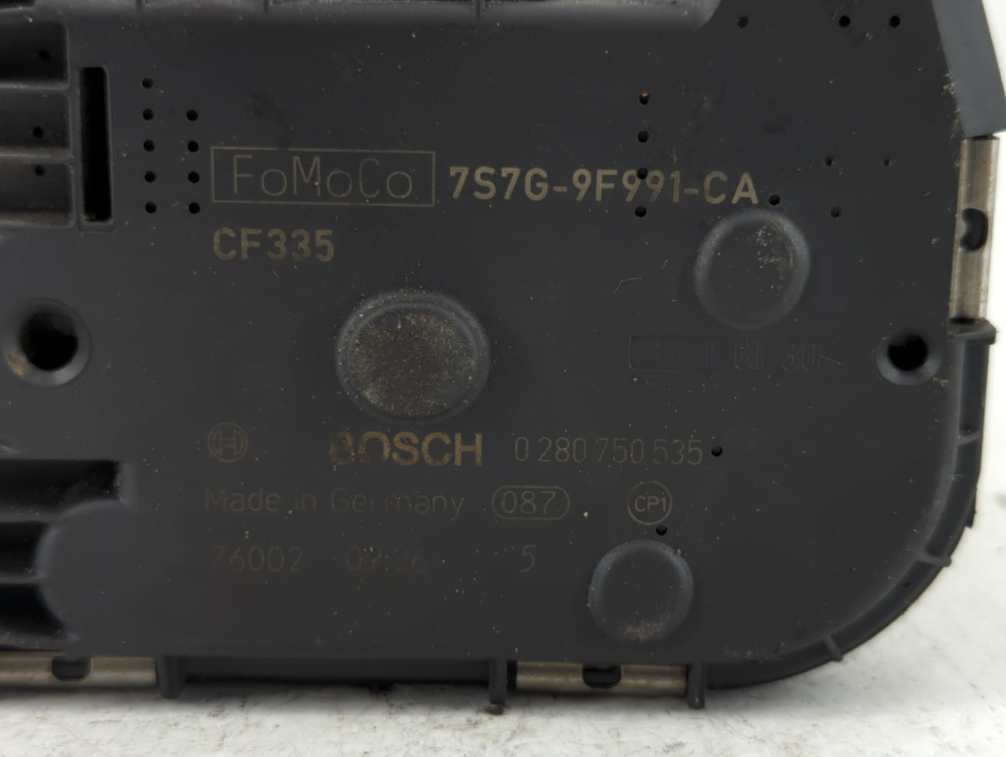 2014-2019 Ford Fiesta Throttle Body P/N:7S7G-9F991-CA Fits Fits 2013 2014 2015 2016 2017 2018 2019 OEM Used Auto Parts - Oem