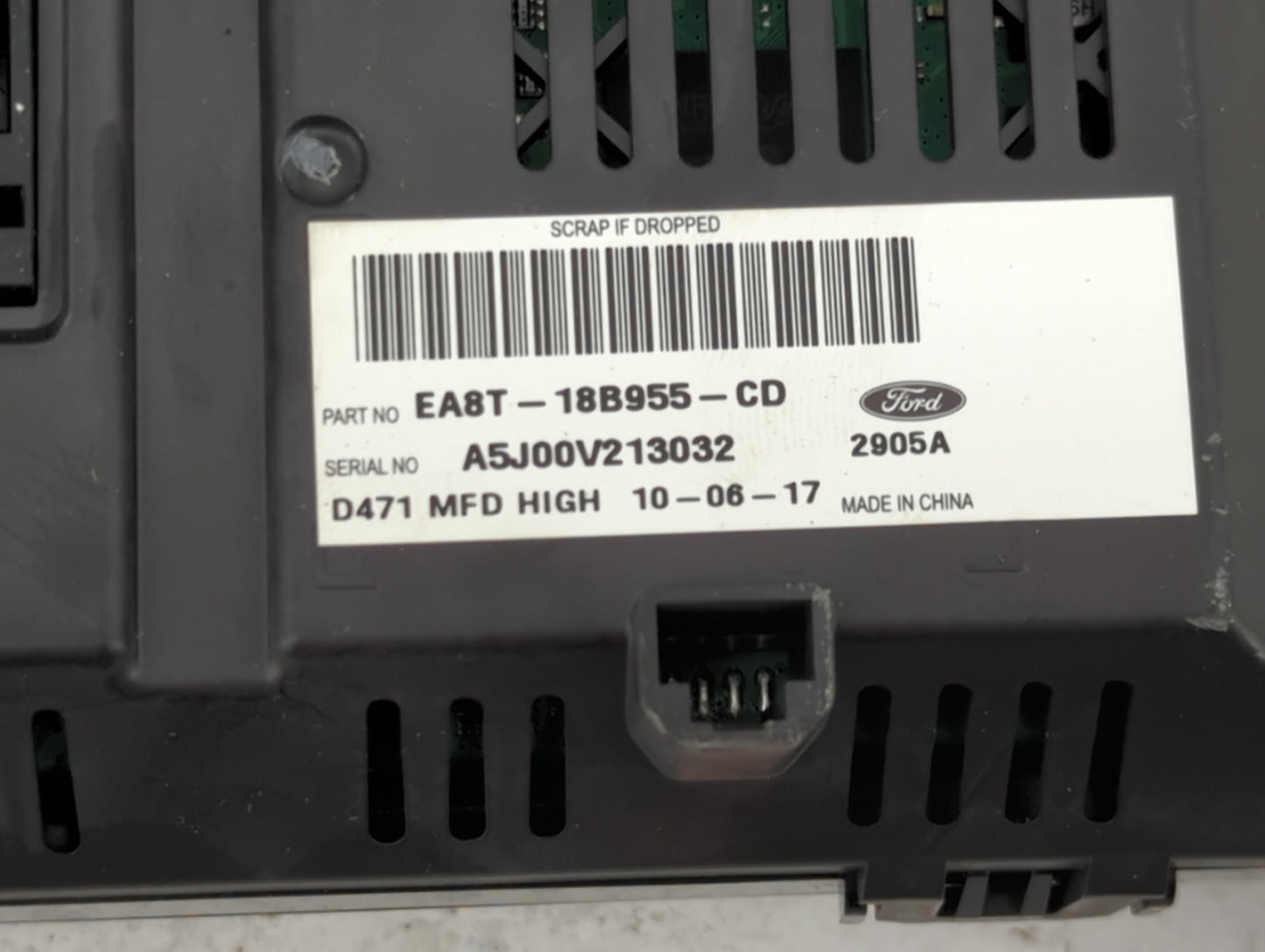 2014-2019 Ford Flex Information Display Screen - Oemusedautoparts1.com