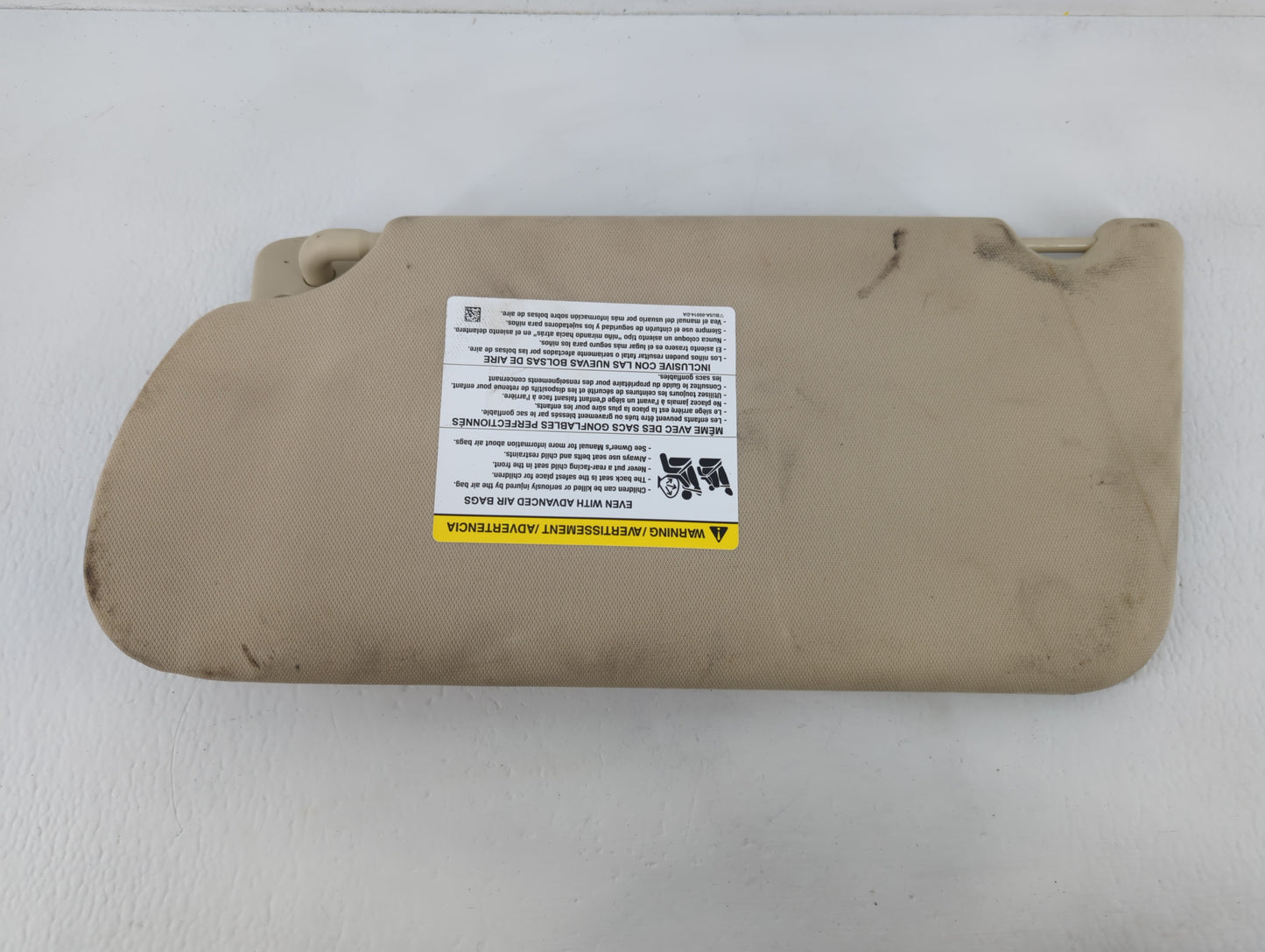 2013-2019 Ford Flex Sun Visor Shade Replacement Passenger Right Mirror Fits Fits 2013 2014 2015 2016 2017 2018 2019 OEM Used