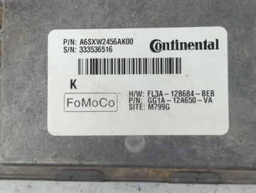 2016-2019 Ford Flex PCM Engine Control Computer ECU ECM PCU OEM P/N:GG1A-12A650-VA Fits Fits 2016 2017 2018 2019 OEM Used Auto Parts