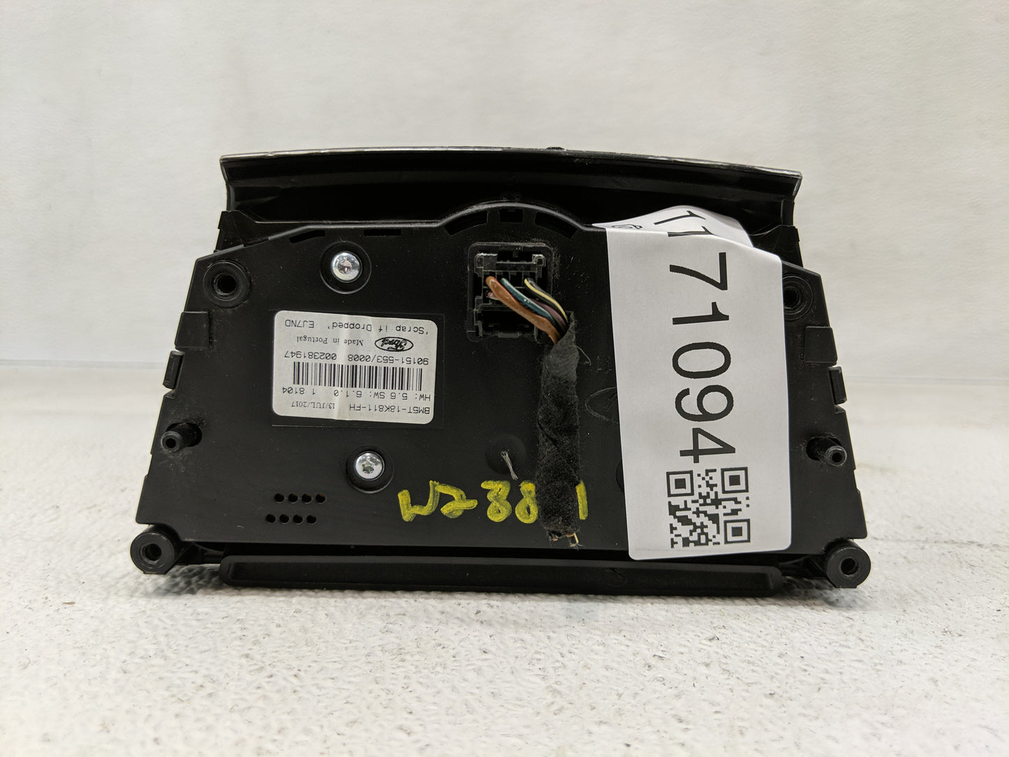 2012-2018 Ford Focus Radio Control Panel - Oemusedautoparts1.com