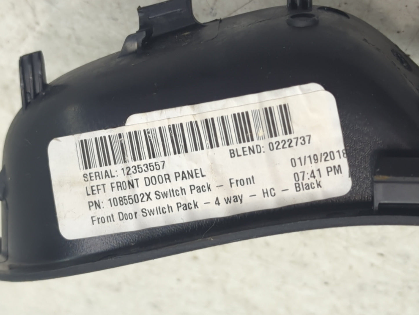 2012-2018 Ford Focus Master Power Window Switch Replacement Driver Side Left P/N:1085502 Fits OEM Used Auto Parts - Oemuseda