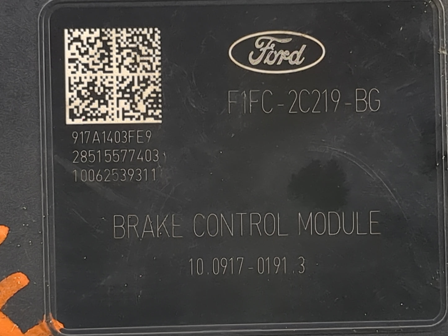 2016-2018 Ford Focus ABS Pump Control Module Replacement P/N:F1FC-2C219-BG Fits Fits 2016 2017 2018 OEM Used Auto Parts - Oe