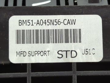 2015-2018 Ford Focus Information Display Screen