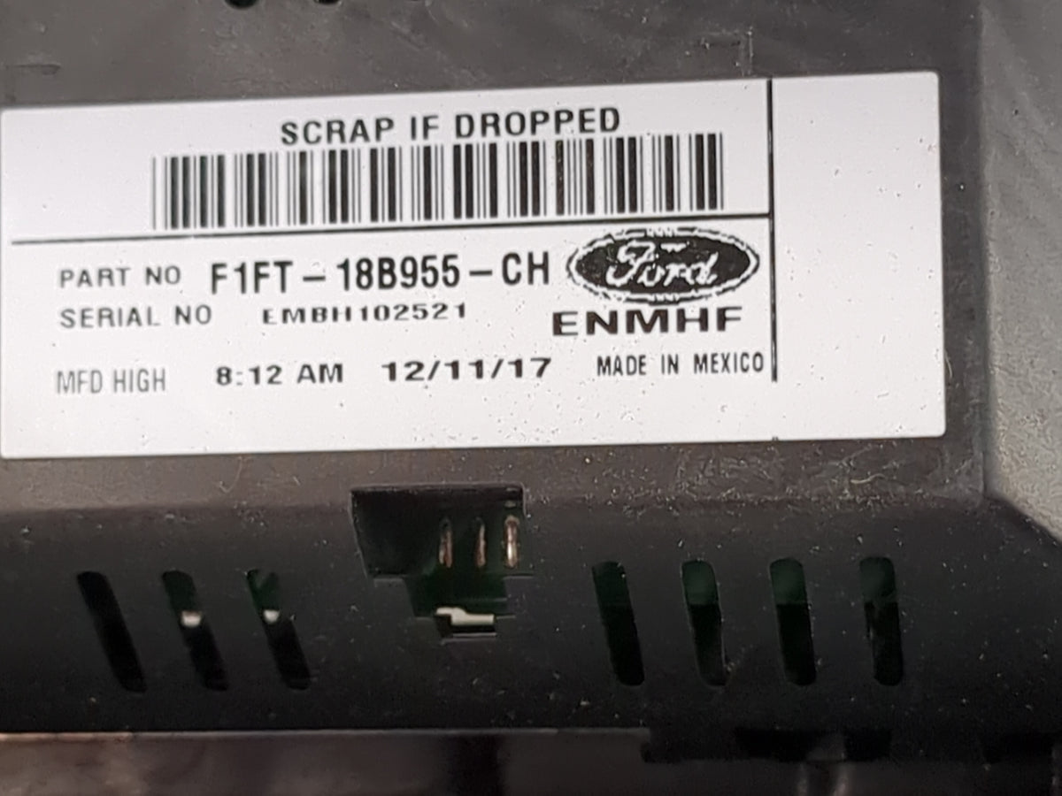 2015-2018 Ford Focus Information Radio Display Screen 1494847 - Oemusedautoparts1.com