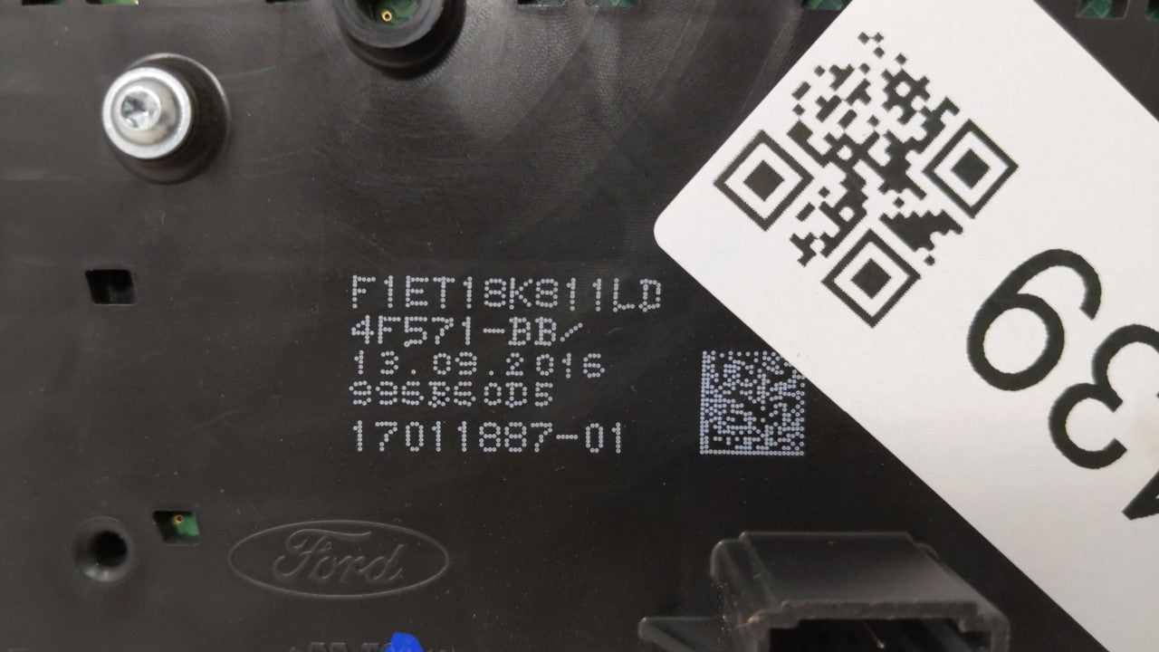 2015-2018 Ford Focus Radio Control Panel - Oemusedautoparts1.com