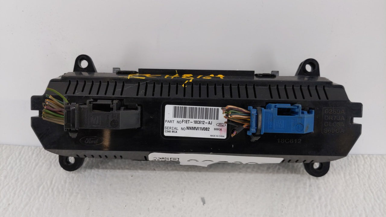 2015-2018 Ford Focus Climate Control Module Temperature AC/Heater Replacement P/N:F1ET-18C612-AG F1ET-18C612-CJ Fits OEM Use