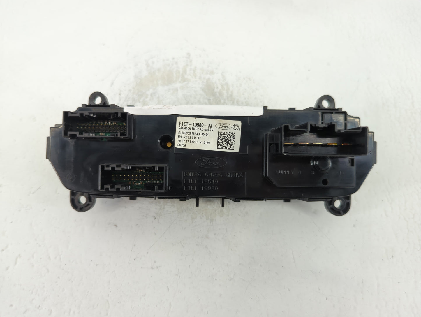 2015-2018 Ford Focus Climate Control Module Temperature AC/Heater Replacement P/N:F1ET-19980-JJ Fits Fits 2015 2016 2017 201