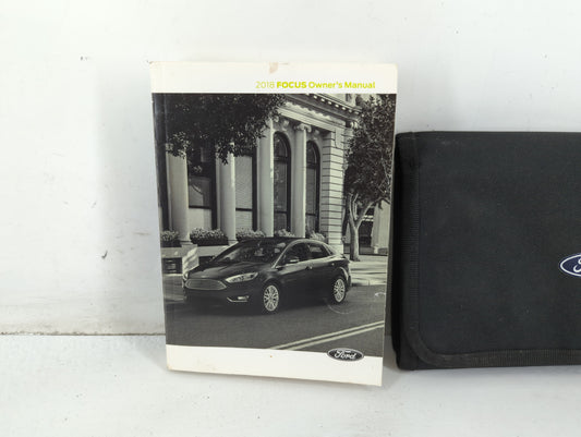 2018 Ford Focus Owners Manual Book Guide P/N:JM5J19A321AA OEM Used Auto Parts