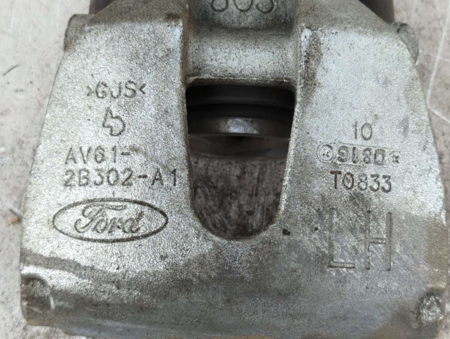 2012-2018 Ford Focus Front Driver Left Brake Caliper 775092 - Oemusedautoparts1.com