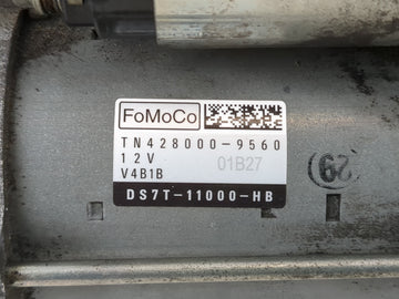2013-2020 Ford Fusion Car Starter Motor Solenoid OEM P/N:DS7T-11000-HB TN428000-9560 Fits OEM Used Auto Parts