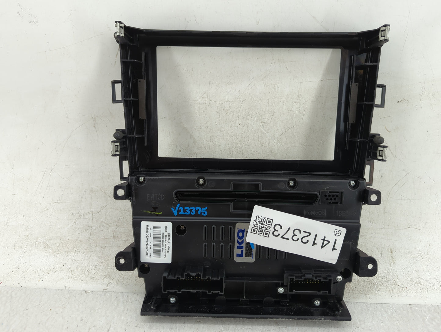 2017-2020 Ford Fusion Radio AM FM Cd Player Receiver Replacement P/N:HS7T-18E245-CGC Fits Fits 2017 2018 2019 2020 OEM Used