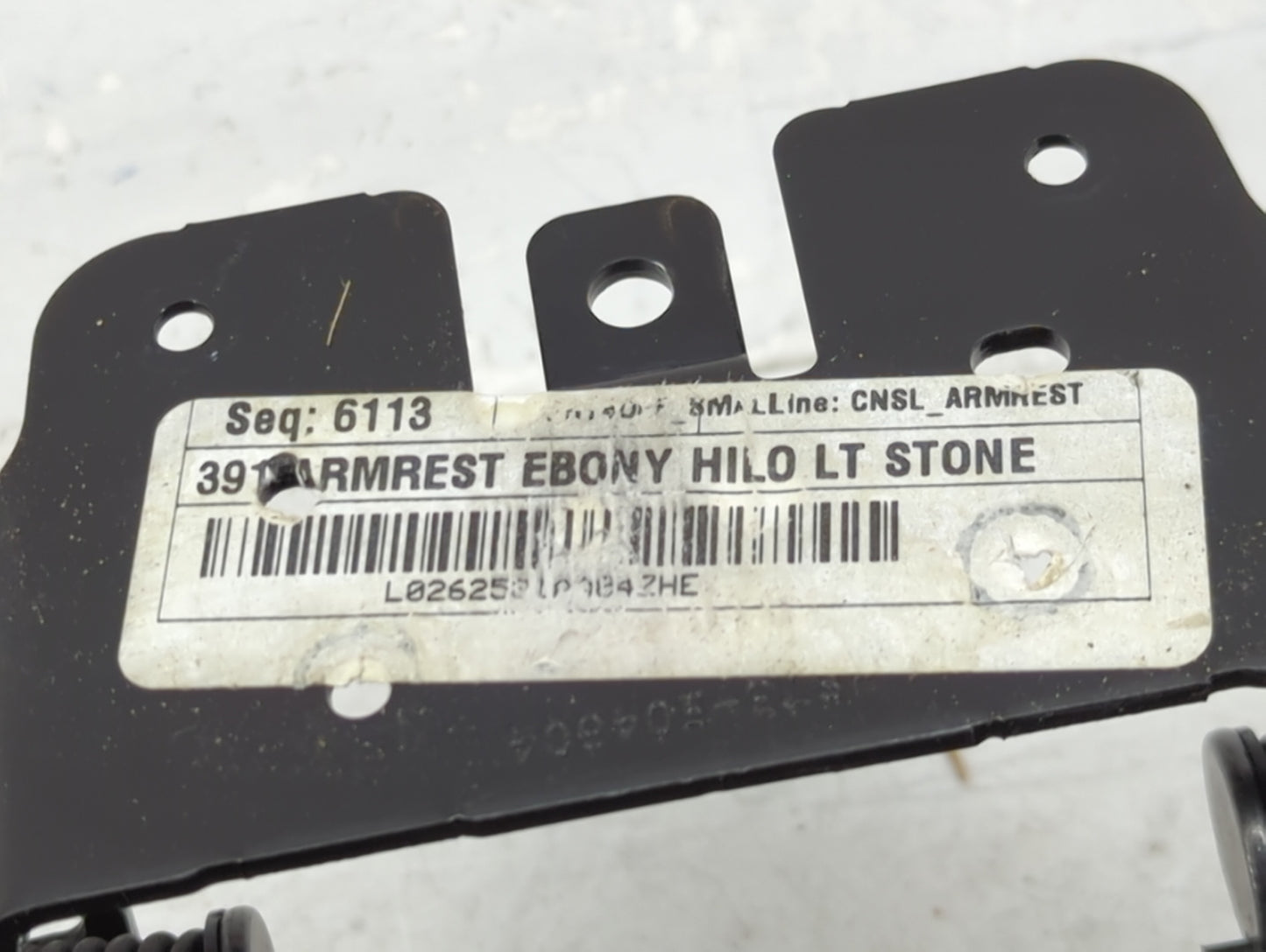 2018 Ford Fusion Center Console Armrest Cover Lid Fits OEM Used Auto Parts - Oemusedautoparts1.com