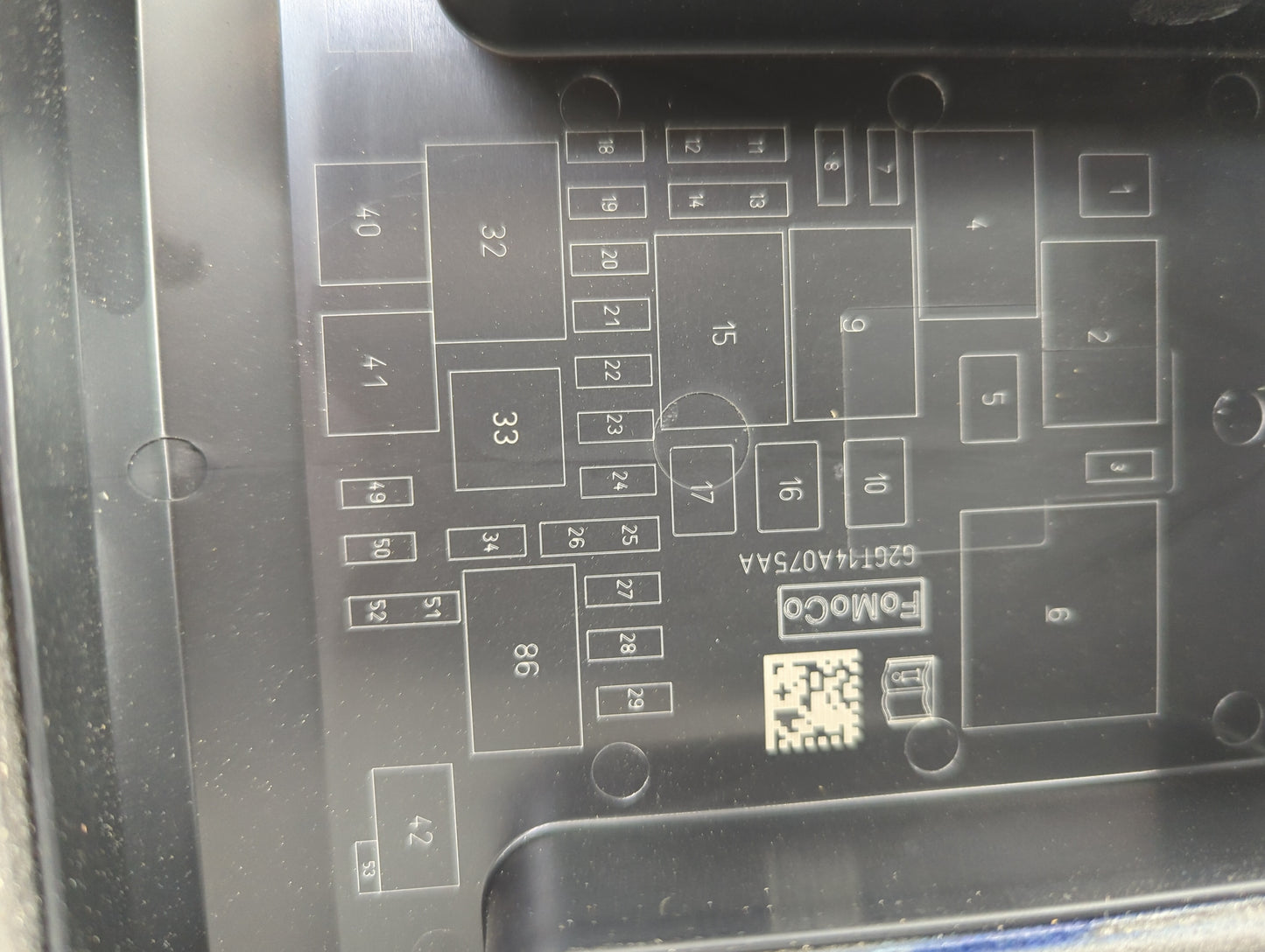 2017-2020 Ford Fusion Fusebox Fuse Box Panel Relay Module P/N:8T2T-14B192-AB 8T2T-14B192-BA, 8T2T-CA Fits Fits 2017 2018 201