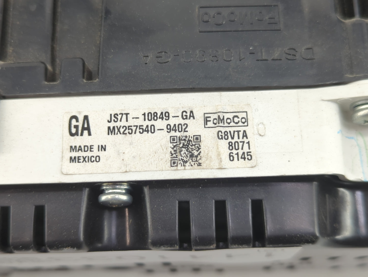 2018 Ford Fusion Instrument Cluster Speedometer Gauges P/N:JS7T-10849-GA DS7T-10880-GA Fits OEM Used Auto Parts - Oemusedaut