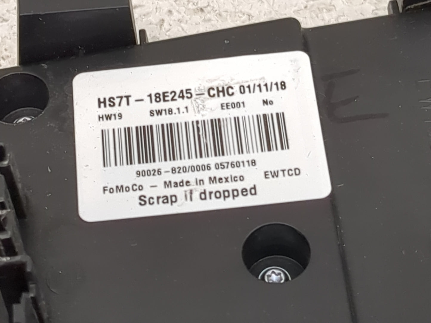 2017-2020 Ford Fusion Radio Control Panel 1467646 - Oemusedautoparts1.com