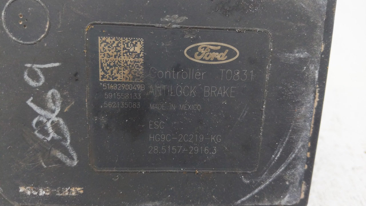 2017-2018 Ford Fusion ABS Pump Control Module Replacement P/N:HG9C-2B373-AH HG9C-2B373-CF, HG9C-2C219-MF Fits Fits 2017 2018