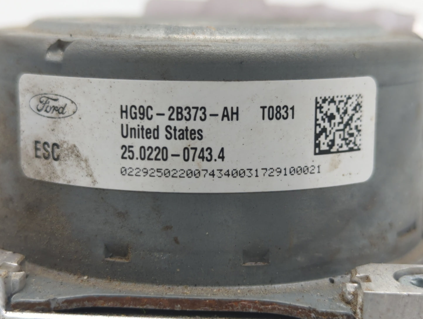 2017-2018 Ford Fusion ABS Pump Control Module Replacement P/N:HG9C-2B373-AH HG9C-2B373-CF, HG9C-2C219-MF Fits Fits 2017 2018