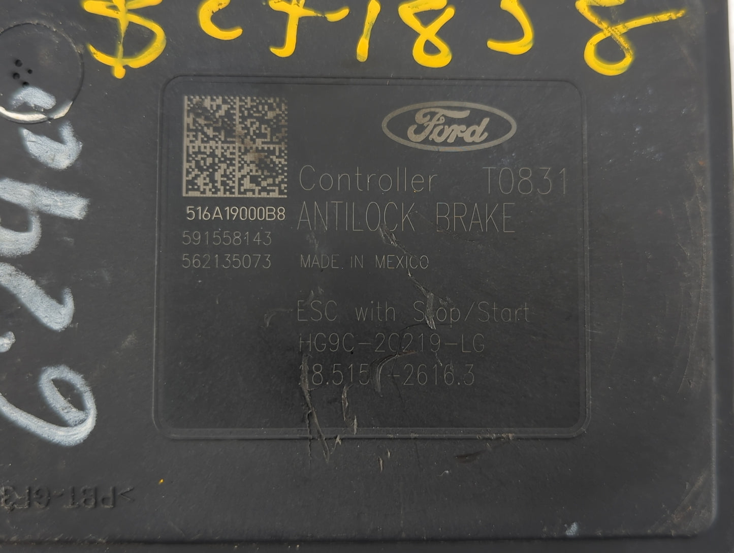 2017-2018 Ford Fusion ABS Pump Control Module Replacement P/N:HG9C-2B373-BG HG9C-2C219-LG, HG9C-2B373-BH Fits Fits 2017 2018