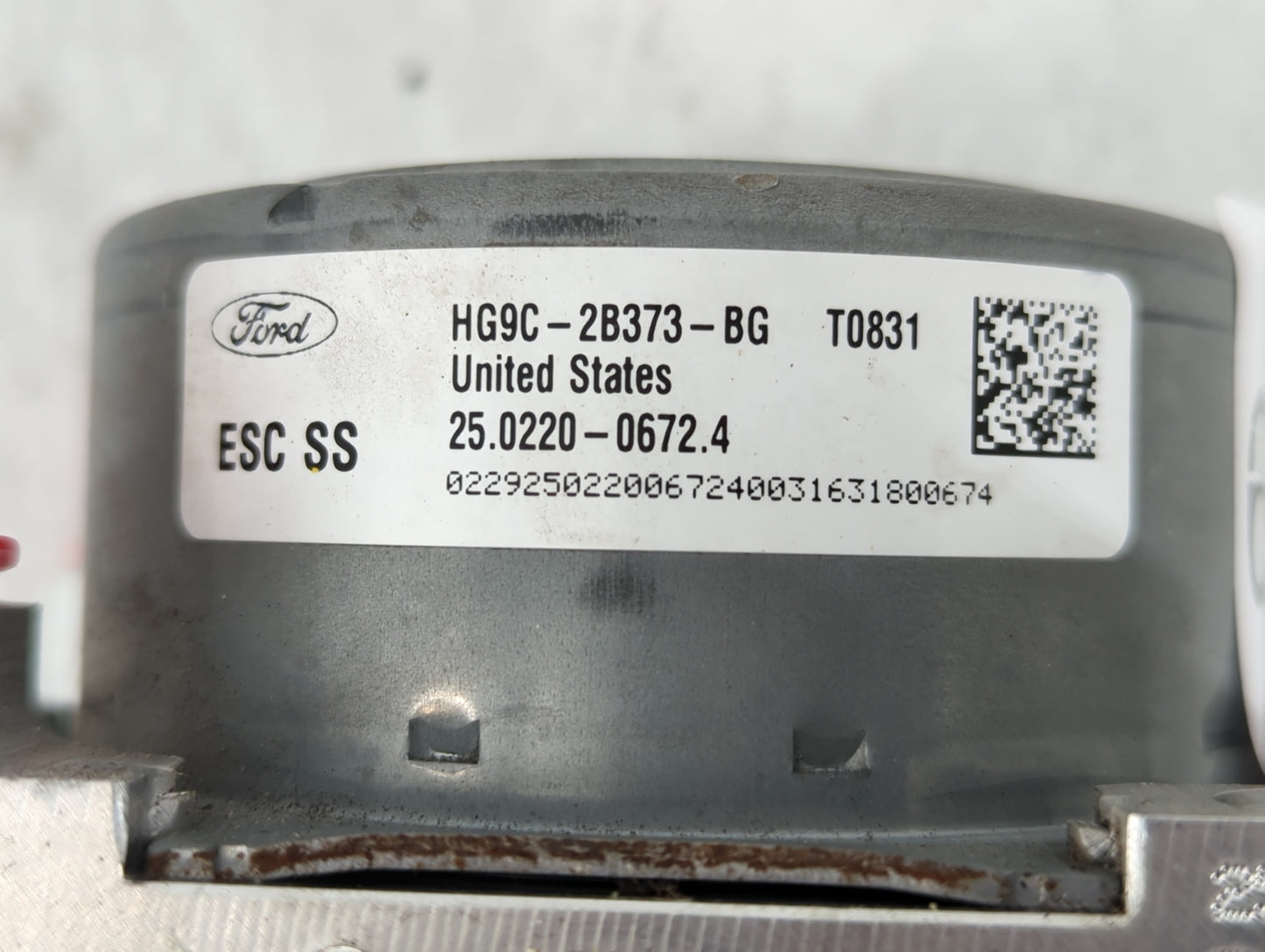 2017-2018 Ford Fusion ABS Pump Control Module Replacement P/N:HG9C-2B373-BG Fits Fits 2017 2018 OEM Used Auto Parts - Oemuse
